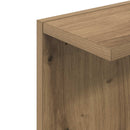 Væghylde 2 pcs Artisan-eg 22 x 15 x 100 cm Konstrueret træ