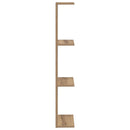 Væghylde 2 pcs Artisan-eg 22 x 15 x 100 cm Konstrueret træ