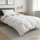 Duvet Sæt til Hele Året 2 stk. 137 x 200 cm Hele sæsoner Hvid