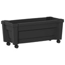 Calypso plante med hjul Antracit 79 x 35 x 33 cm PP