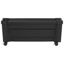 Calypso plante med hjul Antracit 79 x 35 x 33 cm PP
