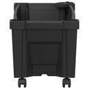 Calypso plante med hjul Antracit 79 x 35 x 33 cm PP