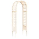 Rosenbue med pigge Hvid 97 x 43 x 218 cm PP