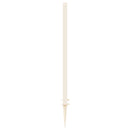 Trellis med Spids Hvid 43 x 6 x 165 cm PP
