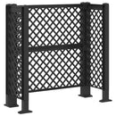 Affaldskurvgitter Antracit 123 x 47 x 114 cm PP