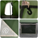3 personer Grøn 185T Polyester med PU Coating