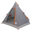 3 personer Grå og orange 185T Polyester med PU Coating