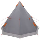 3 personer Grå og orange 185T Polyester med PU Coating