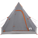3 personer Grå og orange 185T Polyester med PU Coating