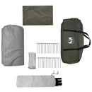 3 personer 3-personers Army Grøn 185T Polyester med PU Coating