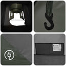 3 personer 3-personers Army Grøn 185T Polyester med PU Coating