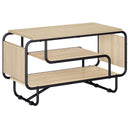 TV-bord 80 x 36 x 45 cm Sonoma-eg Konstrueret træ