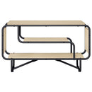 TV-bord 80 x 36 x 45 cm Sonoma-eg Konstrueret træ