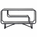 TV-bord 80 x 36 x 45 cm Grå Sonoma Konstrueret træ