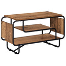 TV-bord 80 x 36 x 45 cm Gammelt træ Konstrueret træ