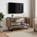 TV-bord 80 x 36 x 45 cm Artisan-eg Konstrueret træ