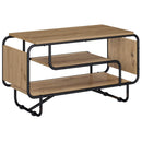 TV-bord 80 x 36 x 45 cm Artisan-eg Konstrueret træ