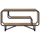 TV-bord 80 x 36 x 45 cm Artisan-eg Konstrueret træ