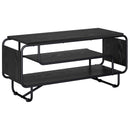 TV-bord 98 x 36 x 45 cm Sort eg Konstrueret træ