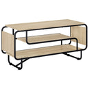 TV-bord 98 x 36 x 45 cm Sonoma-eg Konstrueret træ