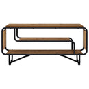 TV-bord 98 x 36 x 45 cm Gammelt træ Konstrueret træ