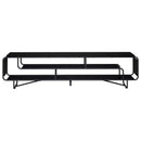 TV-bord 180 x 36 x 45 cm Sort eg Konstrueret træ