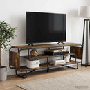 TV-bord 180 x 36 x 45 cm Røget eg Konstrueret træ