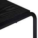 TV-bord 60 x 35,5 x 42 cm Sort eg Konstrueret træ
