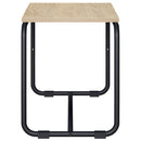 TV-bord 60 x 35,5 x 42 cm Sonoma-eg Konstrueret træ