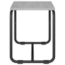 TV-bord 60 x 35,5 x 42 cm Grå Sonoma Konstrueret træ