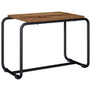 TV-bord 60 x 35,5 x 42 cm Egetræ Konstrueret træ
