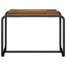TV-bord 60 x 35,5 x 42 cm Egetræ Konstrueret træ