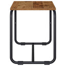 TV-bord 60 x 35,5 x 42 cm Egetræ Konstrueret træ