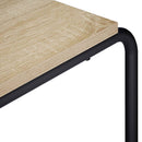TV-bord 80 x 35,5 x 42 cm Sonoma-eg Konstrueret træ