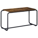 TV-bord 80 x 35,5 x 42 cm Røget eg Konstrueret træ