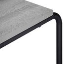 TV-bord 80 x 35,5 x 42 cm Grå Sonoma Konstrueret træ