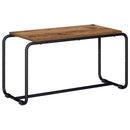 TV-bord 80 x 35,5 x 42 cm Egetræ Konstrueret træ