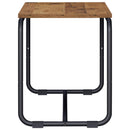 TV-bord 80 x 35,5 x 42 cm Egetræ Konstrueret træ