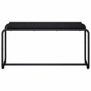 TV-bord 98 x 35,5 x 42 cm Sort eg Konstrueret træ