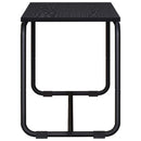 TV-bord 98 x 35,5 x 42 cm Sort eg Konstrueret træ