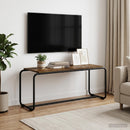 TV-bord 98 x 35,5 x 42 cm Røget eg Konstrueret træ