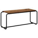TV-bord 98 x 35,5 x 42 cm Egetræ Konstrueret træ