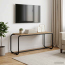 TV-bord 98 x 35,5 x 42 cm Artisan-eg Konstrueret træ
