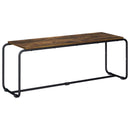 TV-bord 113.5 x 35.5 x 42 cm Røget eg Konstrueret træ