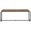 TV-bord 113.5 x 35.5 x 42 cm Egetræ Konstrueret træ