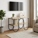 TV-bord 80 x 40 x 50 cm Sonoma-eg Konstrueret træ