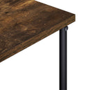TV-bord 100 x 40 x 50 cm Røget eg Konstrueret træ