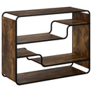 Skænk Røget eg 98 x 37.5 x 75.5 cm Konstrueret træ