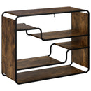 Skænk Røget eg 98 x 37.5 x 75.5 cm Konstrueret træ