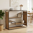 Skænk Artisan-eg 98 x 37.5 x 75.5 cm Konstrueret træ